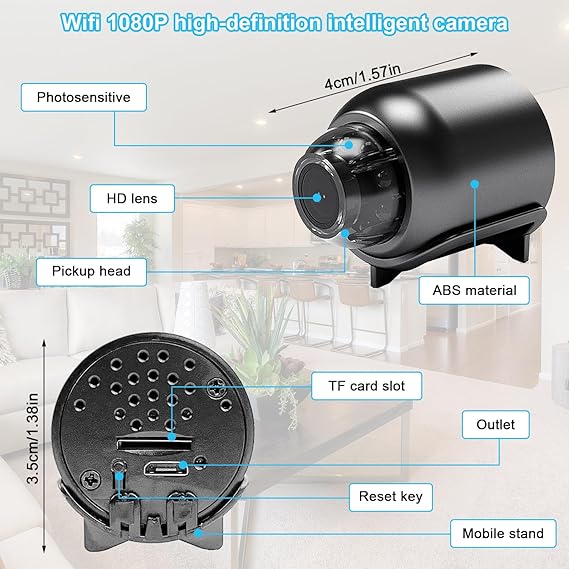 Caméra wifi X5 de surveillance haute définition