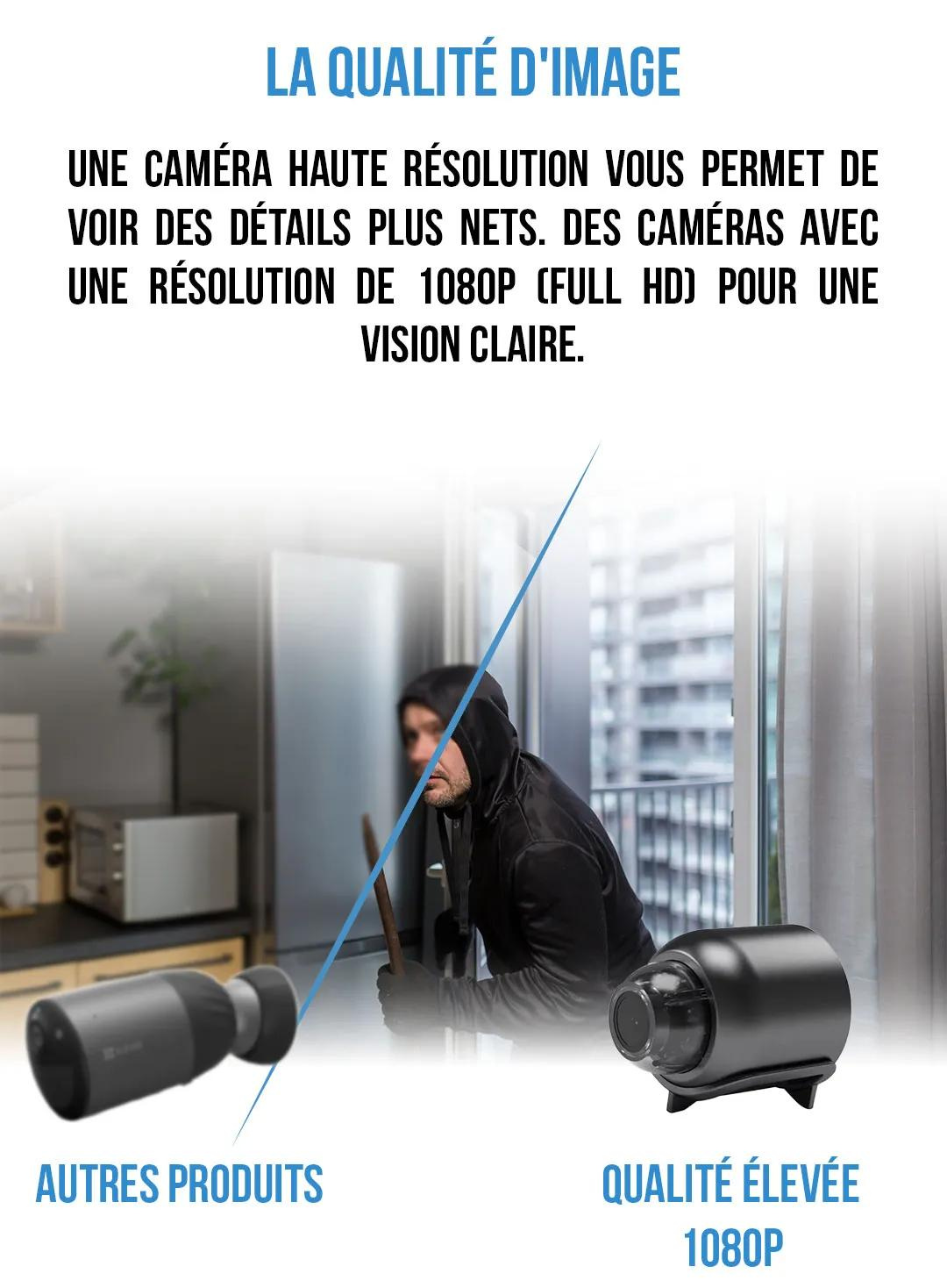 Caméra wifi X5 de surveillance haute définition